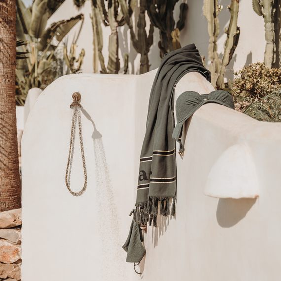 Annadiva Swim Smocky Voorgevormde Balconette Bikinitop Olive
