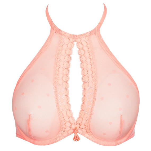 Marie Jo Annaelle Bralette Neon Peach
