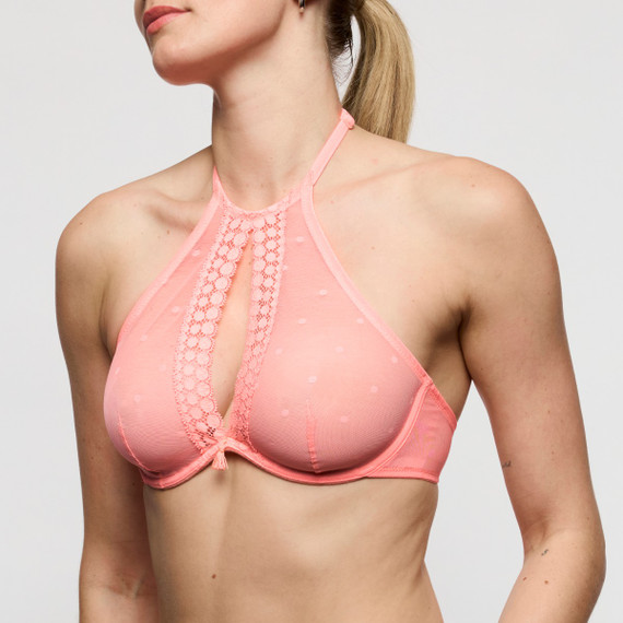 Marie Jo Annaelle Bralette Neon Peach