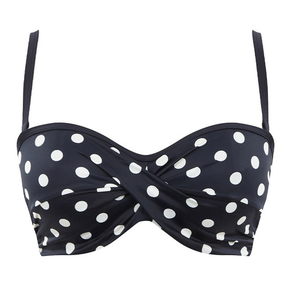 Anya Riva Spot Bandeau Bikinitop