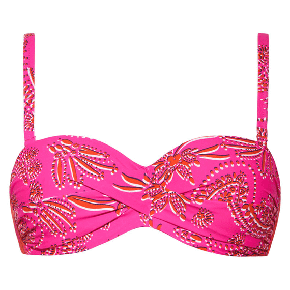 Art Of Paisley Bandeau Bikinitop