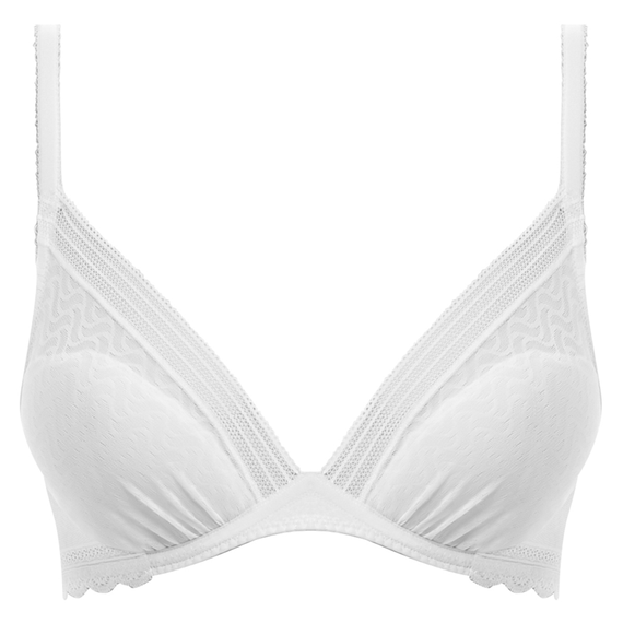 Wacoal Aphrodite Plunge BH White