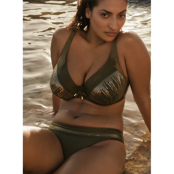 PrimaDonna Swim Aracruz Plunge Bikinitop Kaki