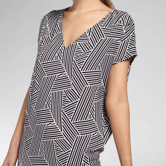 Cyell Art Deco Tuniek Print