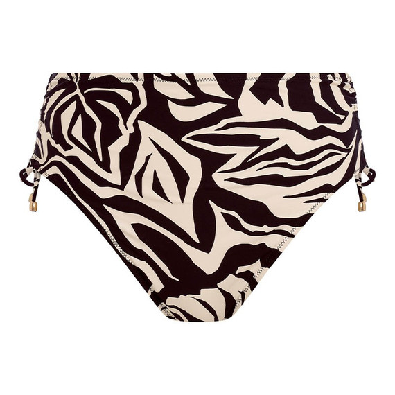 Fantasie Swim Aruba Nights Hoog Bikinibroekje Black & Cream 