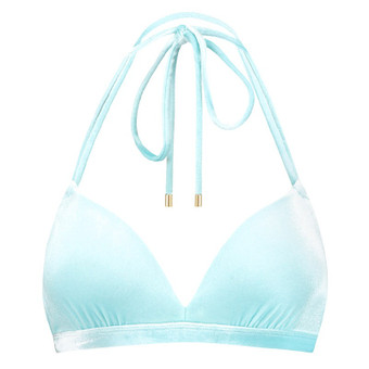 Aruba Velour Padded Triangle Bikinitop