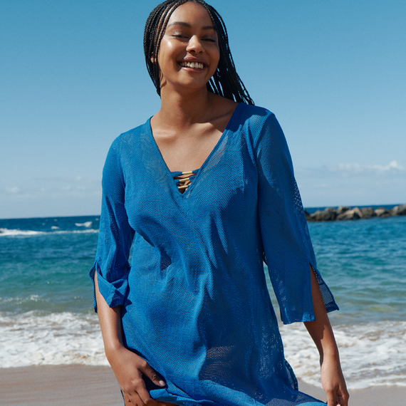 PrimaDonna Swim Aswan Kaftan Delphinium Cheer Blue