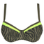 PrimaDonna Swim Atuona Voorgevormde Balconette Bikinitop Fluo Jungle 