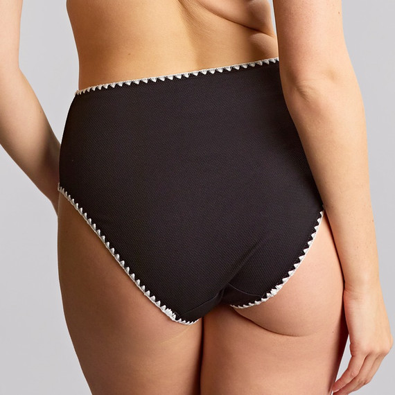 Panache Swim Aurora Hoog Bikinibroekje Black