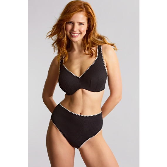 Panache Swim Aurora Hoog Bikinibroekje Black
