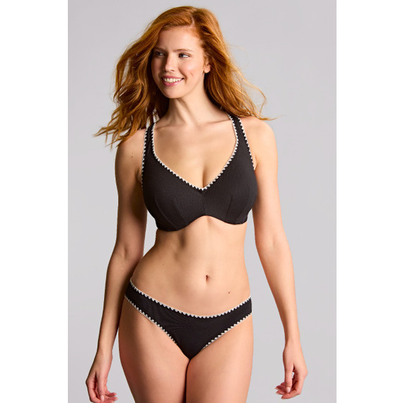 Panache Swim Aurora Plunge Bikinitop Black