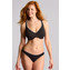 Panache Swim Aurora Plunge Bikinitop Black