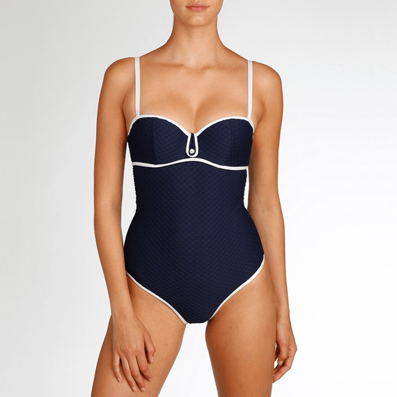 Marie Jo Swim Brigitte Badpak Blue Noir2