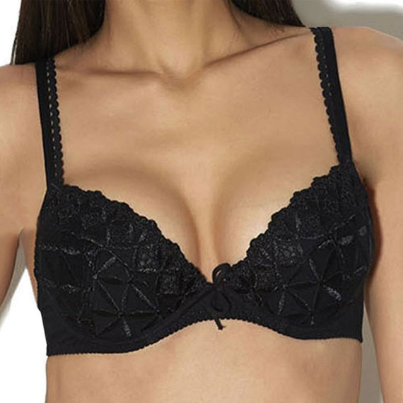 Aubade Bahia Padded Plunge BH Black