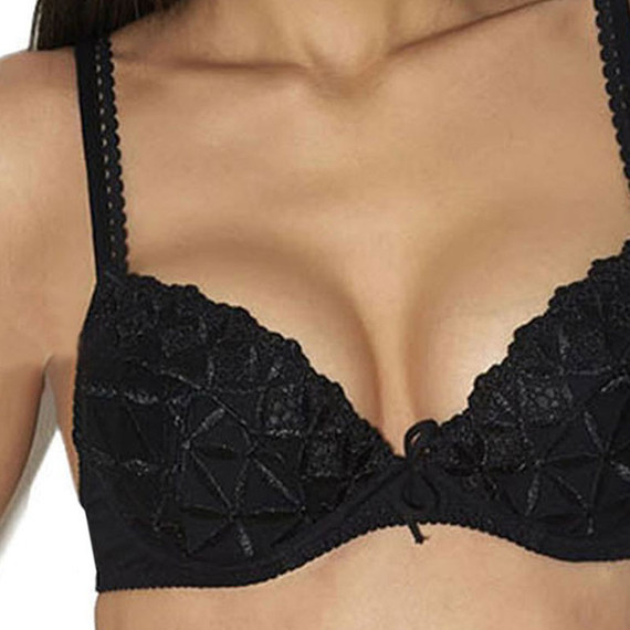 Aubade Bahia Padded Plunge BH Black