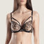 Aubade Baisers Charnels Push-up BH Noir Cachemire