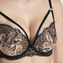 Aubade Baisers Charnels Push-up BH Noir Cachemire