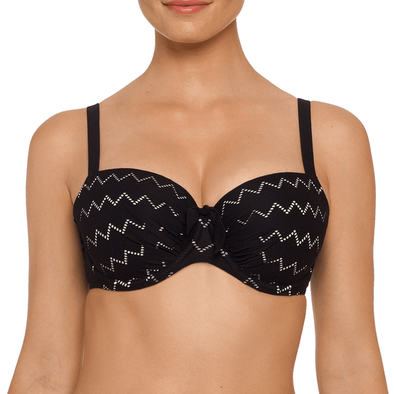 PrimaDonna Swim Maya Balconette Bikinitop Zwart