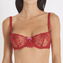 Aubade Ivresse Byzantine Balconette BH Rouge Rubis