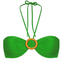 Bamboo Solids Bandeau Bikinitop Hyper Green