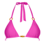 Bamboo Solids Triangel Bikinitop Intense Pink