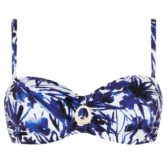 Secret Garden Bandeau Bikinitop Blauw