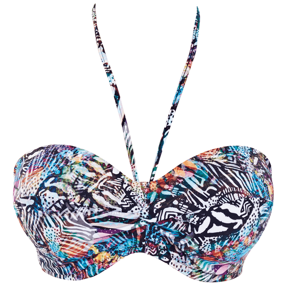 Hot In Havana Bandeau Bikini-Oberteil