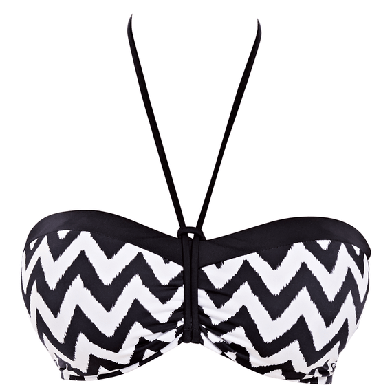Freya Swim Making Waves Bandeau  Bikinitop Zwart