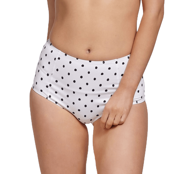 Cyell Bardot Hoog Bikinibroekje Polkadot