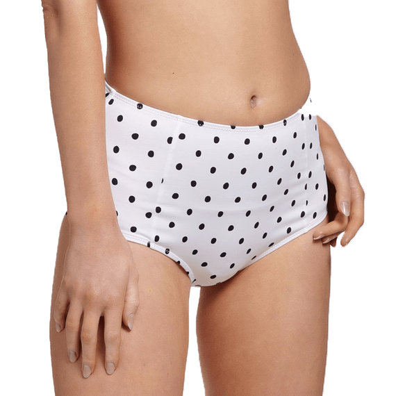 Cyell Bardot Hoog Bikinibroekje Polkadot