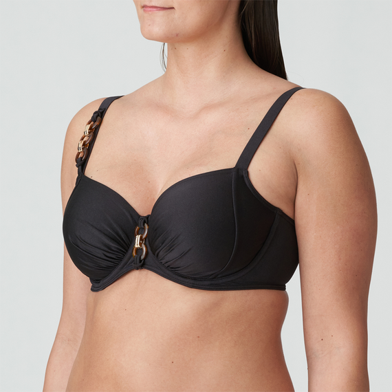 PrimaDonna Swim Barrani Bügel Bikini Oberteil Roasted Coffee