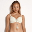 Watercult Beach Broderie Voorgevormde Bikinitop Almond Milk