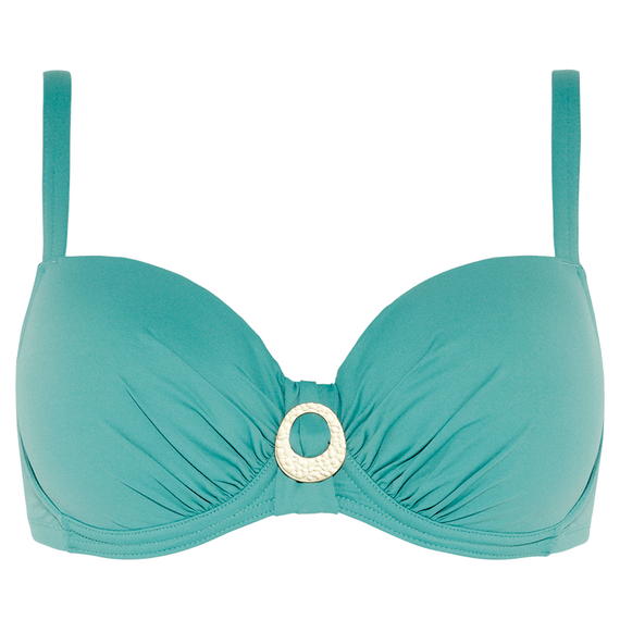Cyell Beach Essentials Voorgevormde Bikinitop Vintage Blue