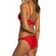 Beachlife Chinese Red Twist Bikinitop