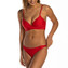Beachlife Chinese Red Twist Bikinitop