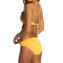 Beachlife Warm Apricot Plunge Bikinitop
