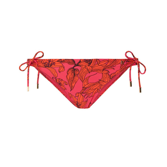 Pink Lilies Bikini Hose mit Schleifen
