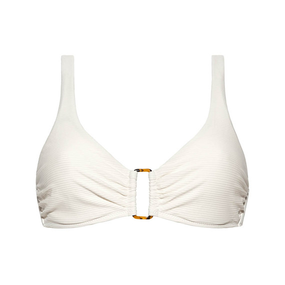 Beachlife Whisper White Halter Bikinitop