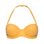 Beachlife Warm Apricot Bandeau Bikinitop