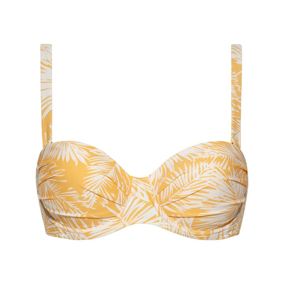 Beachlife Palm Glow Bandeau Bikinitop