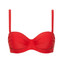 Beachlife Chinese Red Bandeau Bikinitop