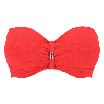 Beach Waves Bandeau Bikini Oberteil