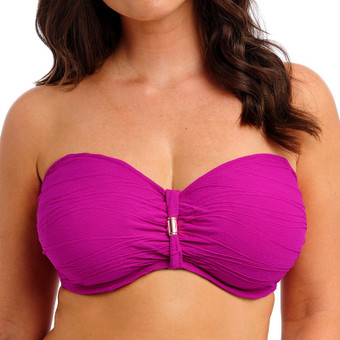 Beach Waves Bandeau Bikini Oberteil