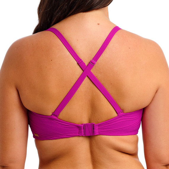 Fantasie Swim Beach Waves Bandeau Bikini Oberteil Bright Fuchsia