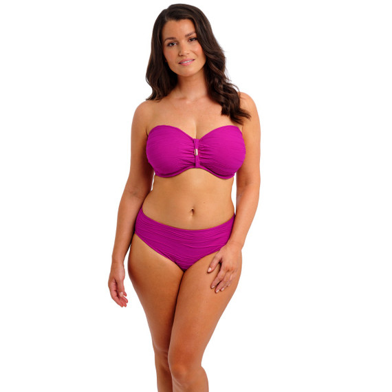 Fantasie Swim Beach Waves Bandeau Bikini Oberteil Bright Fuchsia