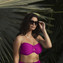 Fantasie Swim Beach Waves Bandeau Bikini Oberteil Bright Fuchsia