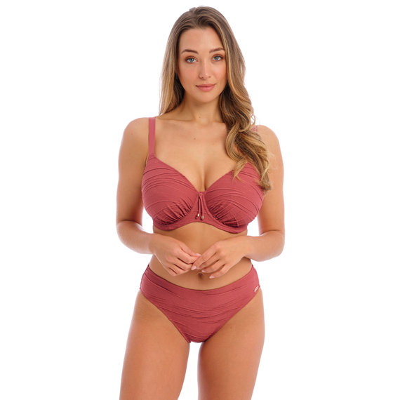 Fantasie Swim Beach Waves Full Cup Bikinitop Persian Rose