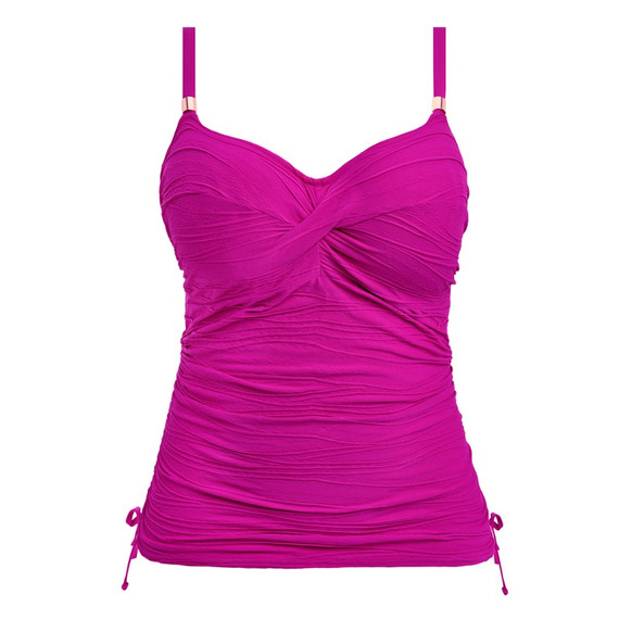 Fantasie Swim Beach Waves Tankini Oberteil Bright Fuchsia
