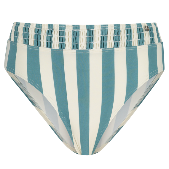 Bella Stripe High Waist Bikini Hose