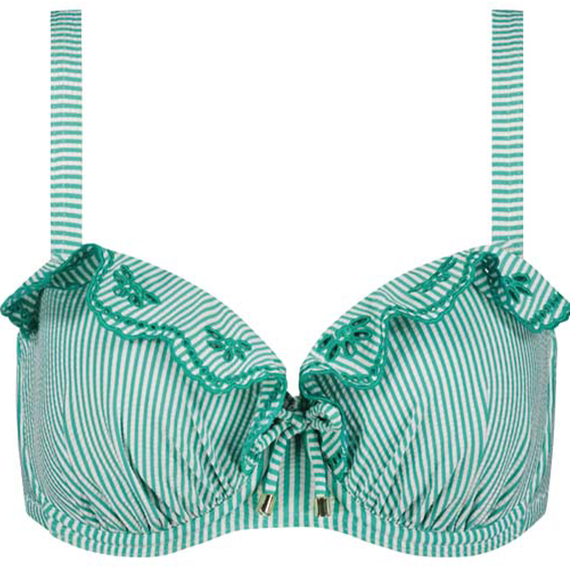 Cyell Bademode Sunny Vibes Bügel Bikinitop Seagreen